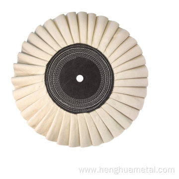 JEWELRY HARDWARE WHITE CLOTH BUFFING POLISHING WHEEL